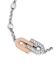 FURLA CAMPIONARIO - ARCH  Bracelet rose gold color + crystal color - Bracelets - 2