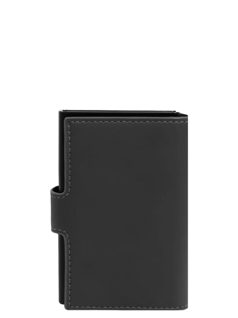 CORNER SPECIALE GOMMATO Waterproof automatic card holder Black - Men&rsquo;s Wallets
