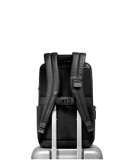 PIQUADRO MODUS RESTYLING Backpack with fingerprint closure Black - Laptop backpacks - 3