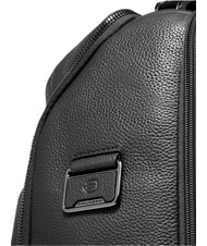 PIQUADRO MODUS RESTYLING Backpack with fingerprint closure Black - Laptop backpacks - 4