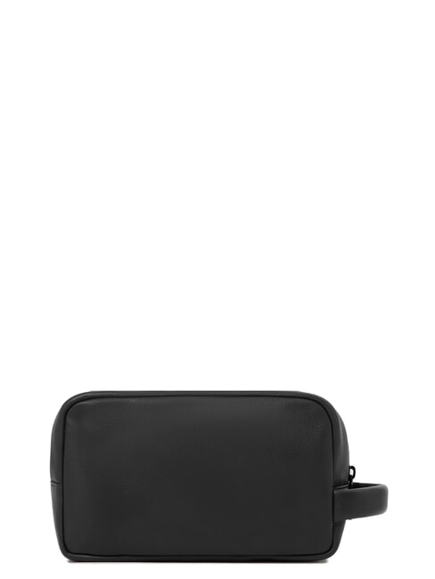 W137 Leather beauty case Black - Beauty Case
