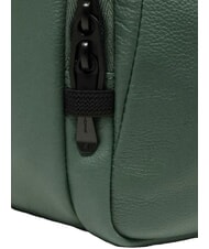 PIQUADRO RUSSEL 14" laptop backpack, in leather GREEN - Laptop backpacks - 4