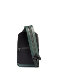 PIQUADRO W137 One-shoulder leather backpack GREEN - Laptop backpacks - 3