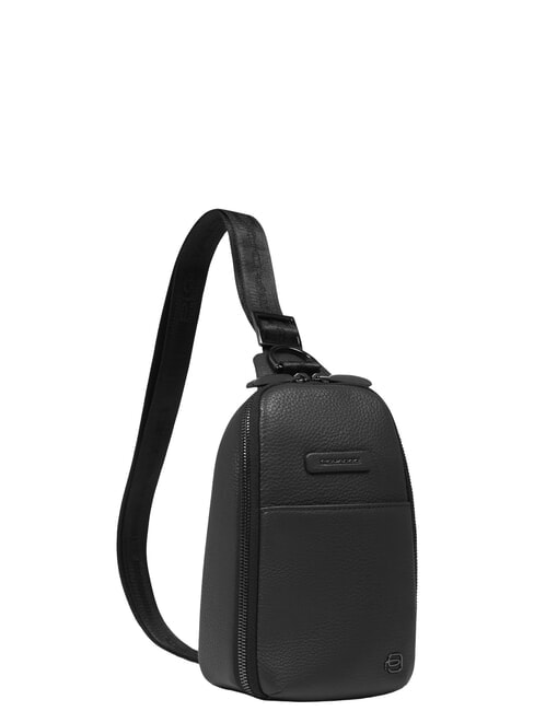 MODUS RESTYLING One-shoulder backpack with iPhone&reg; holder Black - Laptop backpacks
