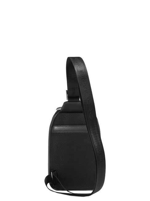 MODUS RESTYLING One-shoulder backpack with iPhone&reg; holder Black - Laptop backpacks