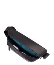 PIQUADRO CORNER SPECIALE GOMMATO Waterproof bum bag Black - Hip pouches - 5