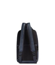 PIQUADRO W137 One-shoulder leather backpack blue - Laptop backpacks - 3