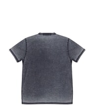 GUESS MARINE LOGO Short-sleeved T-shirt with faded effect smartblue - T-shirt - 3