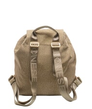 BORBONESE MEDIUM ECO LINE Medium backpack in fabric olive - Women&rsquo;s Bags - 2