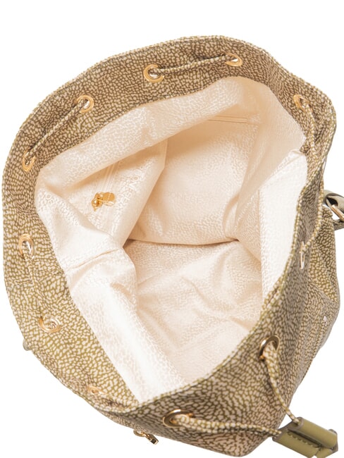 MEDIUM ECO LINE Medium backpack in fabric olive - Women&rsquo;s Bags