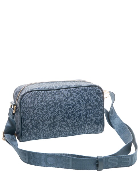 CAMERA CASE SMALL ECO LINE Mini shoulder bag, in fabric blue lapis - Women&rsquo;s Bags