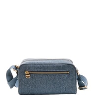 BORBONESE CAMERA CASE SMALL ECO LINE Mini shoulder bag, in fabric blue lapis - Women&rsquo;s Bags - 4