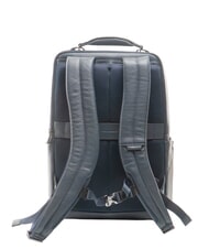 PIQUADRO MODUS RESTYLING Backpack with fingerprint closure blue - Laptop backpacks - 2