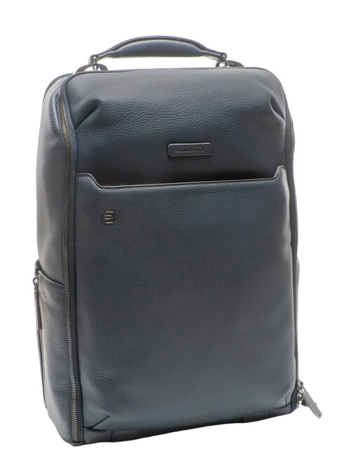MODUS RESTYLING Backpack with fingerprint closure blue - Laptop backpacks