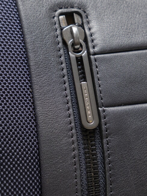 BRIEF Backpack for 14 "pc and tablet blue/leather - Laptop backpacks