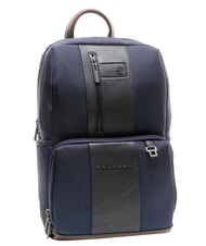 PIQUADRO BRIEF Backpack for 14 "pc and tablet blue/leather - Laptop backpacks - 4