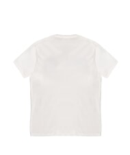 GUESS MARINE LOGO Short-sleeved T-shirt with faded effect purwhite - T-shirt - 3