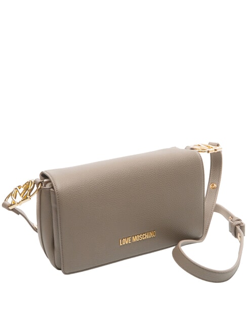 JEWEL Shoulder bag with flap mud - Women&rsquo;s Bags