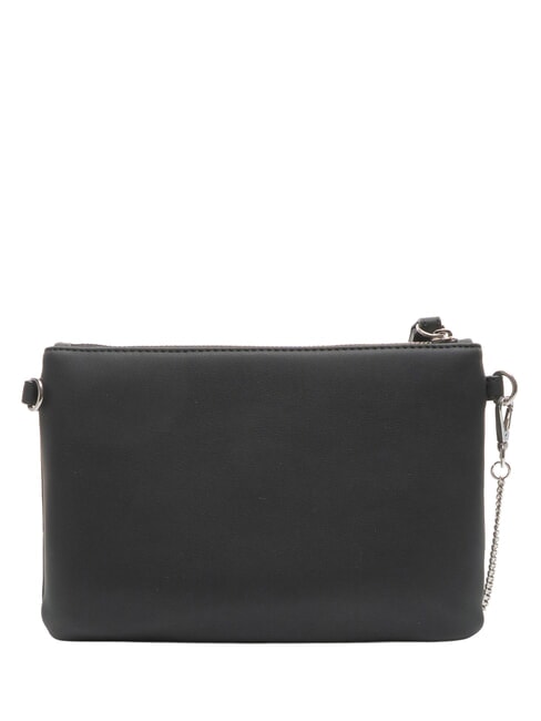 SIGNATURE LOVE Clutch bag with shoulder strap Black - Women&rsquo;s Bags