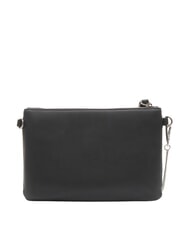 LOVE MOSCHINO SIGNATURE LOVE Clutch bag with shoulder strap Black - Women&rsquo;s Bags - 4