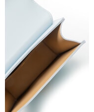 LOVE MOSCHINO HEART TURNLOCK Mini handbag with shoulder strap light blue - Women&rsquo;s Bags - 5