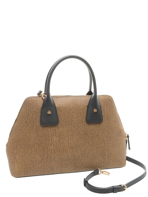 GEMINI Handbag, with shoulder strap natural op / black - Women&rsquo;s Bags