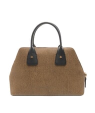 BORBONESE GEMINI Handbag, with shoulder strap natural op / black - Women&rsquo;s Bags - 4