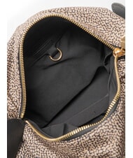 BORBONESE PRIVE Shoulder bag OP / NATURAL / BLACK - Women&rsquo;s Bags - 4