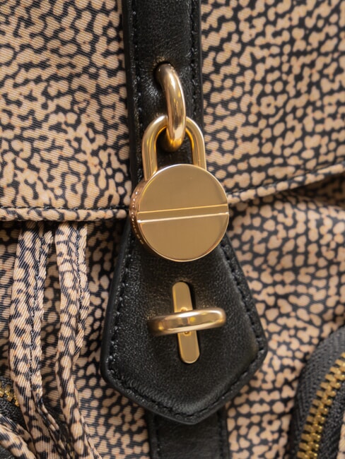 POCHE Backpack with pockets OP / NATURAL / BLACK - Women&rsquo;s Bags