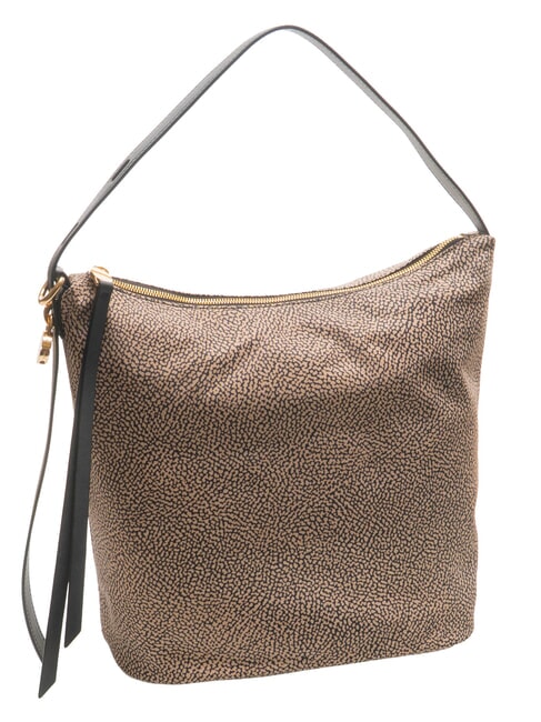 PRIVE Vertical shoulder bag OP / NATURAL / BLACK - Women&rsquo;s Bags