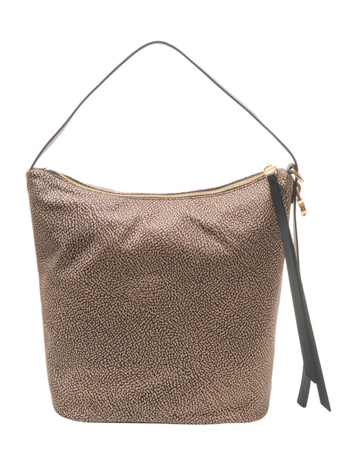 PRIVE Vertical shoulder bag OP / NATURAL / BLACK - Women&rsquo;s Bags