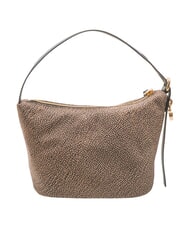 BORBONESE PRIVE Hobo shoulder bag OP / NATURAL / BLACK - Women&rsquo;s Bags - 4