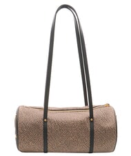 BORBONESE VIS-A-VIS Shoulder bag OP / NATURAL / BLACK - Women&rsquo;s Bags - 4