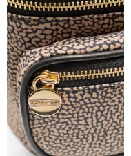 BORBONESE CLASSICA Mini pouch OP / NATURAL / BLACK - Women&rsquo;s Bags - 3