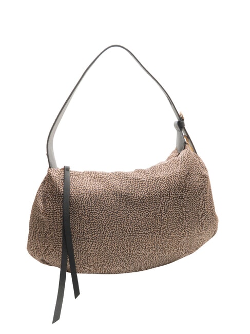 PRIVE Hobo shoulder bag OP / NATURAL / BLACK - Women&rsquo;s Bags