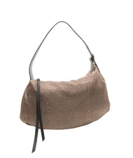 BORBONESE PRIVE Hobo shoulder bag OP / NATURAL / BLACK - Women&rsquo;s Bags - 2