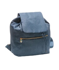 BORBONESE MEDIUM ECO LINE Medium backpack in fabric blue lapis - Women&rsquo;s Bags - 4