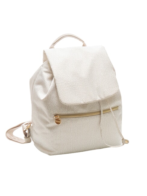 MEDIUM ECO LINE Medium backpack in fabric white cotton - Women&rsquo;s Bags