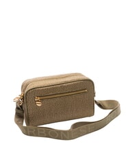 BORBONESE CAMERA CASE SMALL ECO LINE Mini shoulder bag, in fabric olive - Women&rsquo;s Bags - 2
