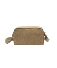 BORBONESE CAMERA CASE SMALL ECO LINE Mini shoulder bag, in fabric olive - Women&rsquo;s Bags - 4