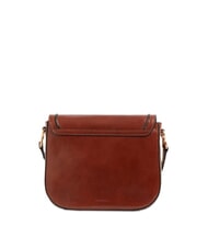 THE BRIDGE LUCE Mini shoulder bag, in leather BROWN - Women&rsquo;s Bags - 3