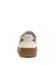 GUESS PARLET Women's Sneakers Beige / Brown - Women&rsquo;s shoes - 4