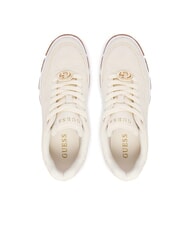 GUESS BERRETT2 Chunky sneakers CREAM - Women&rsquo;s shoes - 4