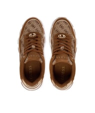 GUESS BERRETT 3 Sneakers Beige / Brown - Women&rsquo;s shoes - 4