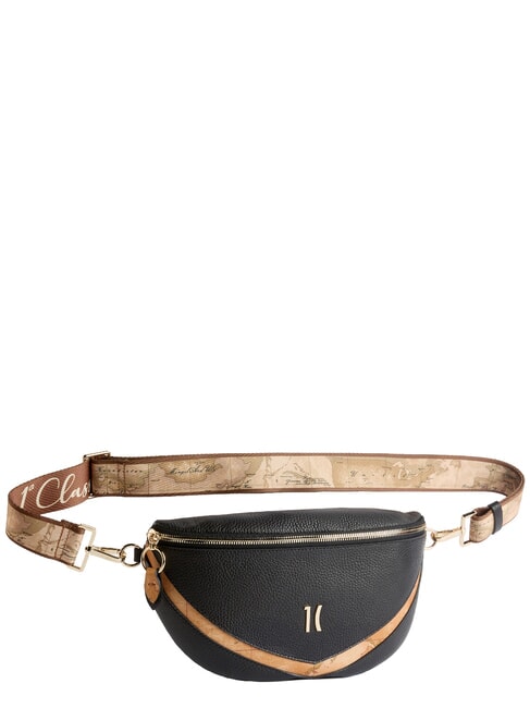 CASTLE Maxi bum bag, in garnet leather Black - Women&rsquo;s Bags