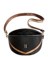 ALVIERO MARTINI PRIMA CLASSE CASTLE Maxi bum bag, in garnet leather Black - Women&rsquo;s Bags - 3