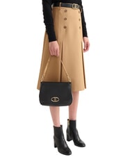 ALVIERO MARTINI PRIMA CLASSE BRAVE MESSENGER Nappa leather shoulder bag Black - Women&rsquo;s Bags - 2