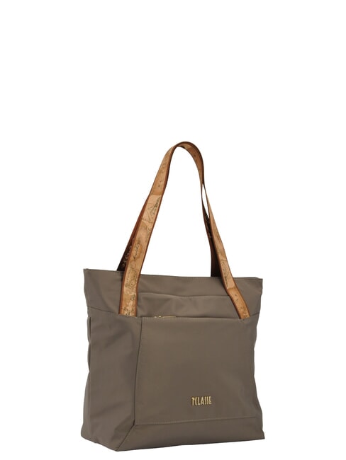 STORMY NYLON Recycled nylon shopping bag turtledove - Women&rsquo;s Bags