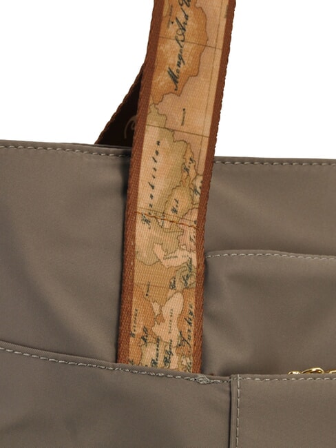 STORMY NYLON Recycled nylon shopping bag turtledove - Women&rsquo;s Bags