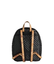 ALVIERO MARTINI PRIMA CLASSE MATELASSE Nappa-effect fabric backpack Black - Women&rsquo;s Bags - 2